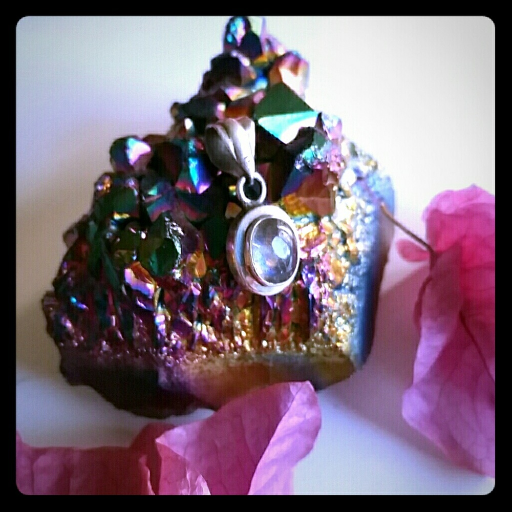 Sterling silver Labordorite pendent